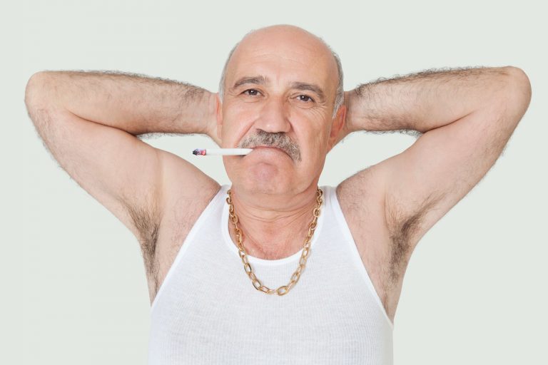 elderly smoker