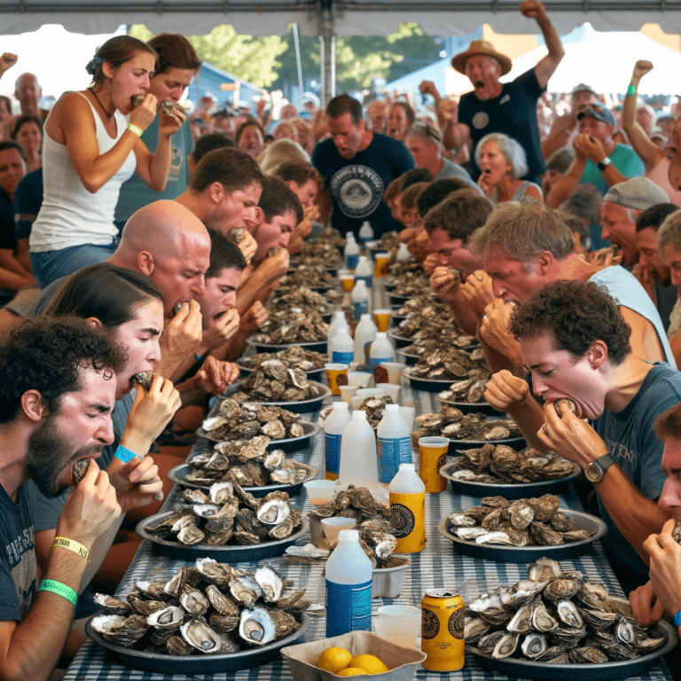 11 Tips Not to Vomit During an Oyster Eating Competition