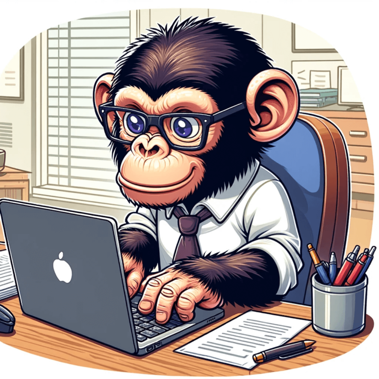 How Chimpanzees Can Make Money Blogging