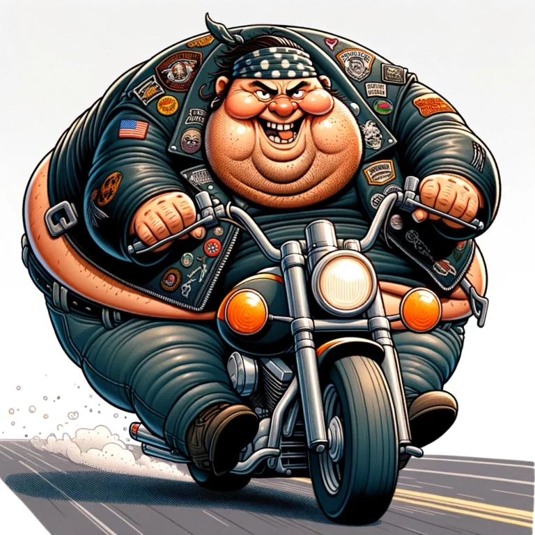 Why Even Morbidly Obese People Should Join a Motorcyle Gang