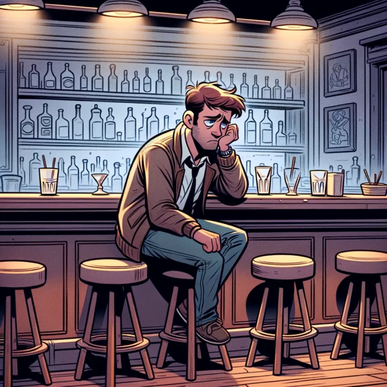 What not to say to a Sad Drunk at the End of a Bar
