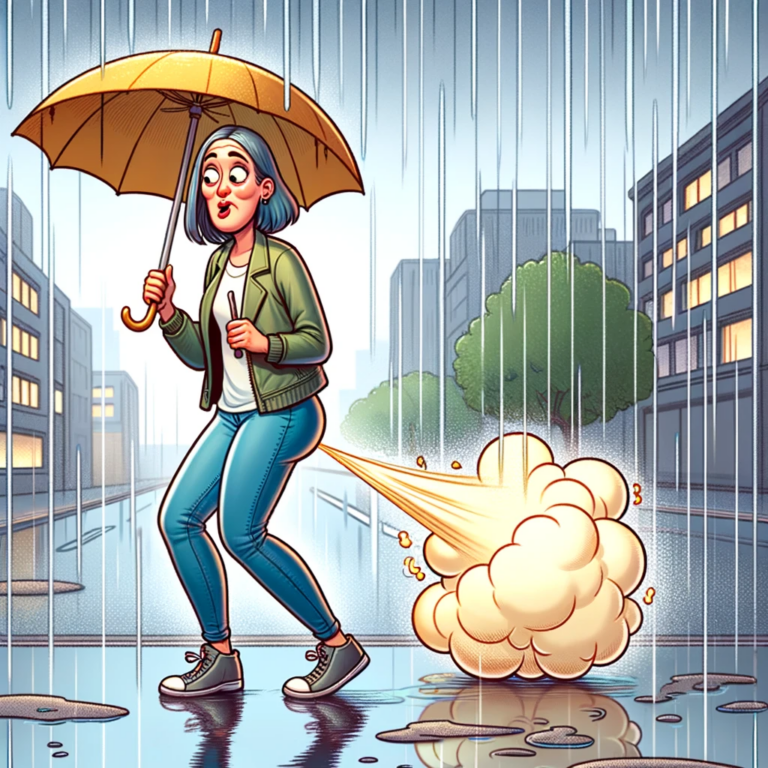 How to Properly Fart in the Rain