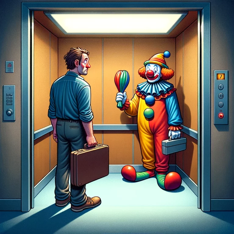 How to Survive an Elevator Ride with a Clown
