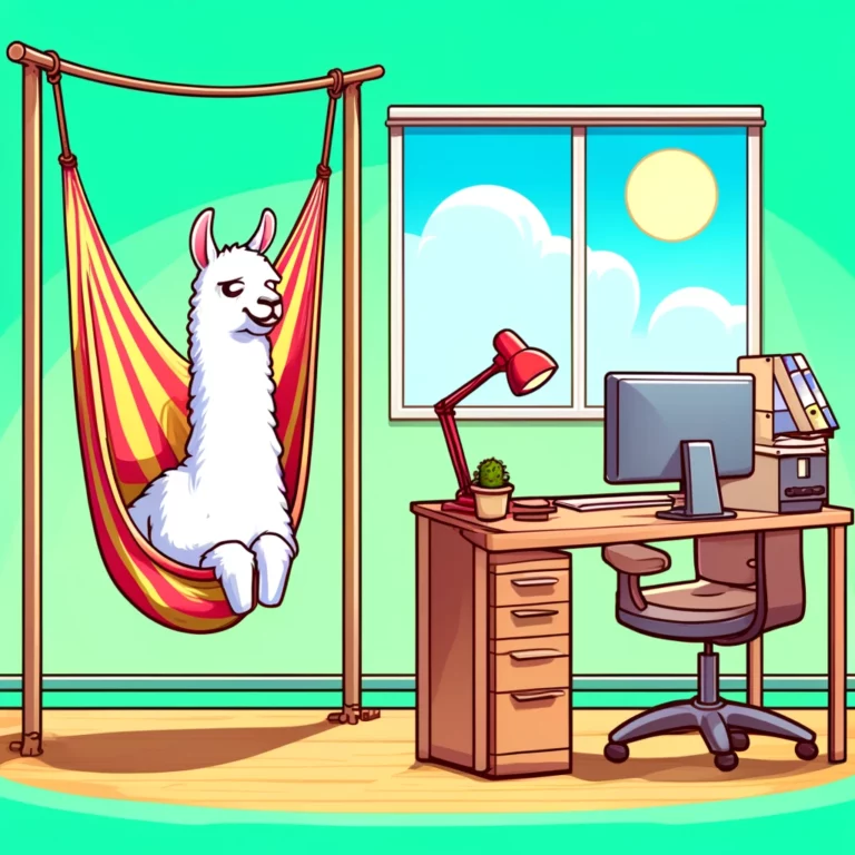 Why Every Office Needs a Hammock and a Llama