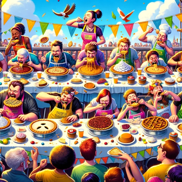 Rules and Regulations of Competitive Pie Eating