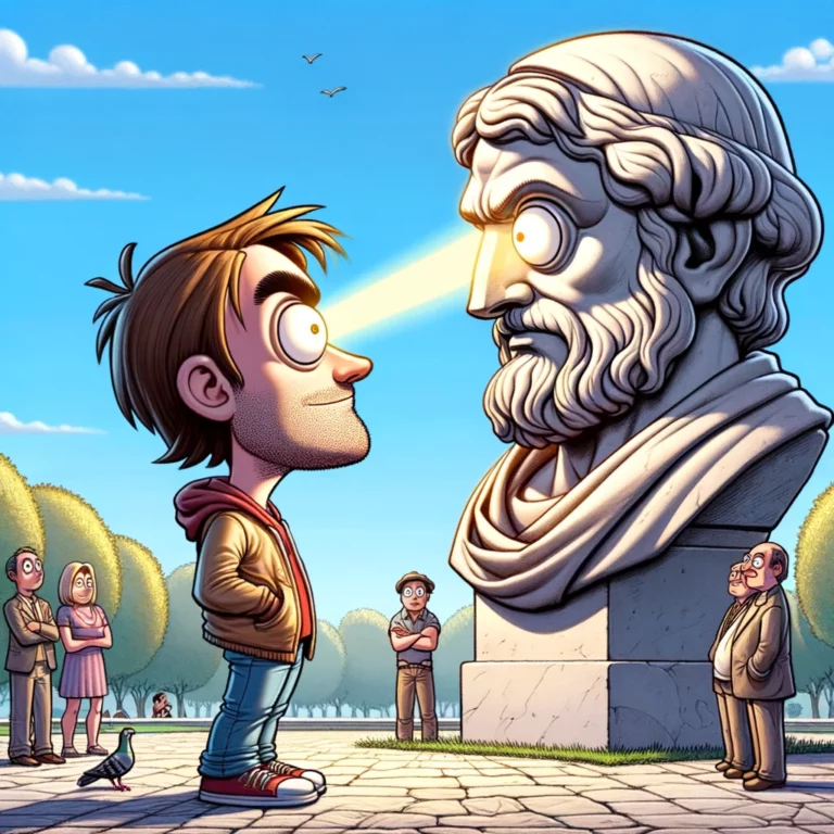 The Ultimate Guide to Winning a Staring Contest with a Statue