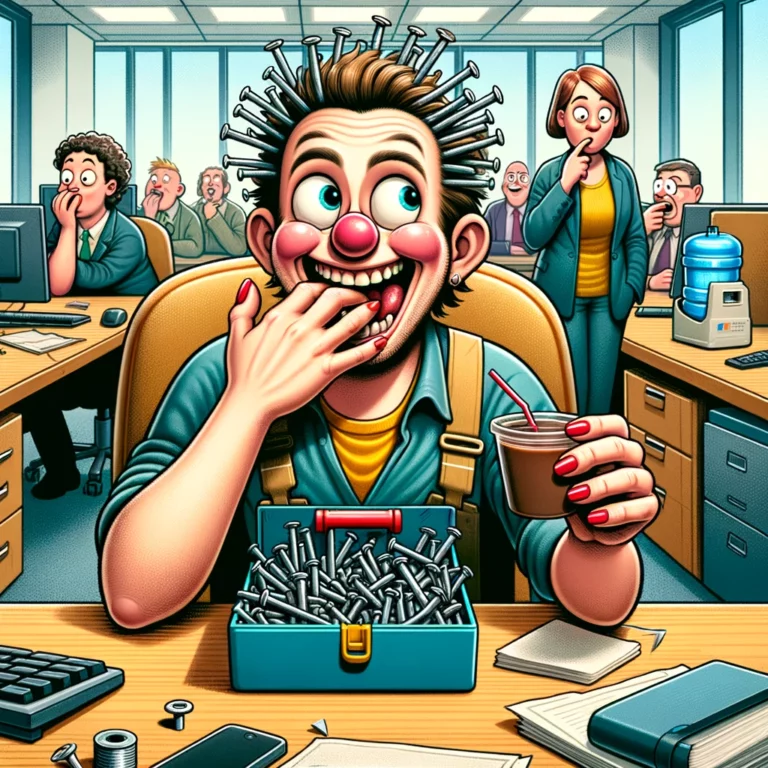 Nailed It: Telltale Signs Your Coworker Has a Ferrous Appetite