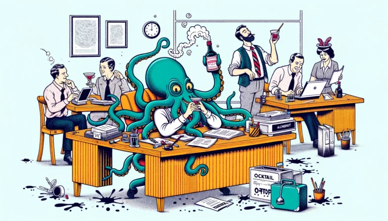 Tips for Dealing With a Narcissistic Alcoholic Octopus Coworker