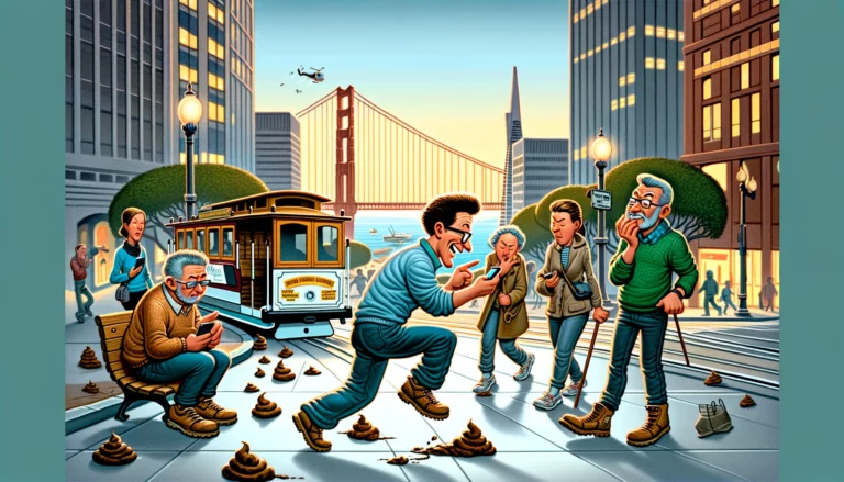 How to Avoid Stepping in Human Poop in Downtown San Francisco