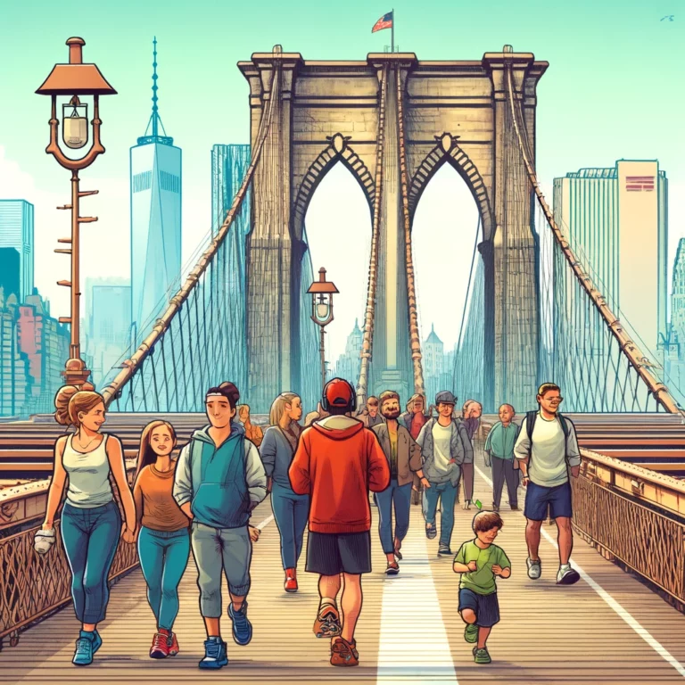 Walking the Historic Brooklyn Bridge
