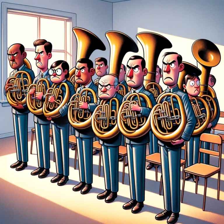 How competitive is the field for professional tuba players?