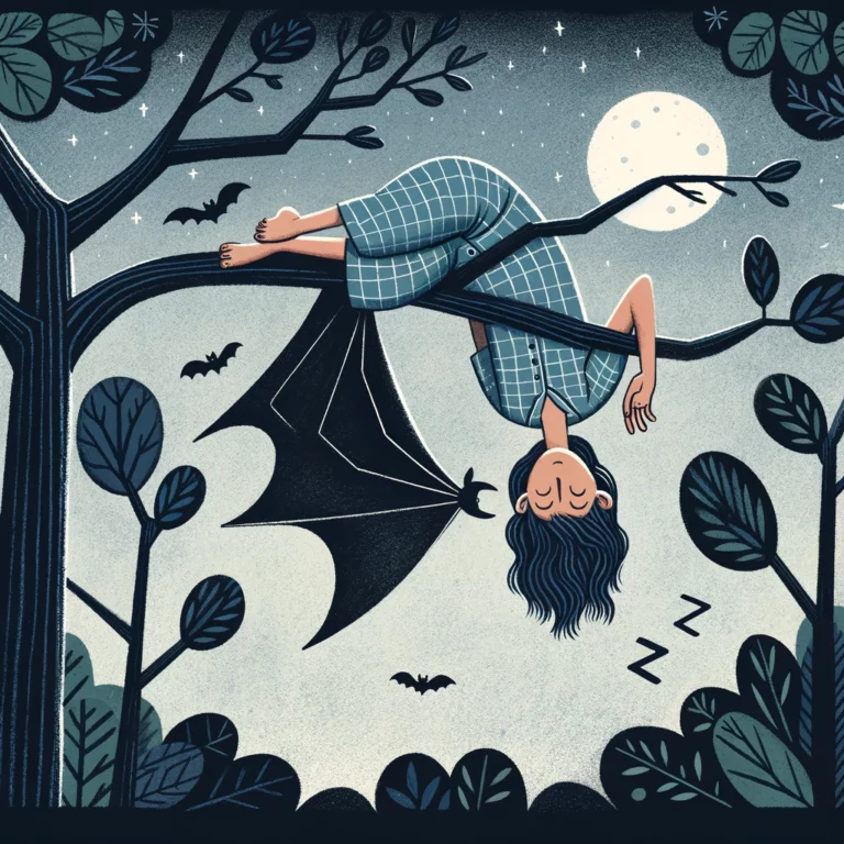 The Health Benefits of Sleeping Upside Down Like a Bat