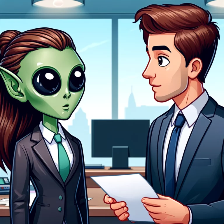 How to Convince Your Boss You’re Actually an Alien