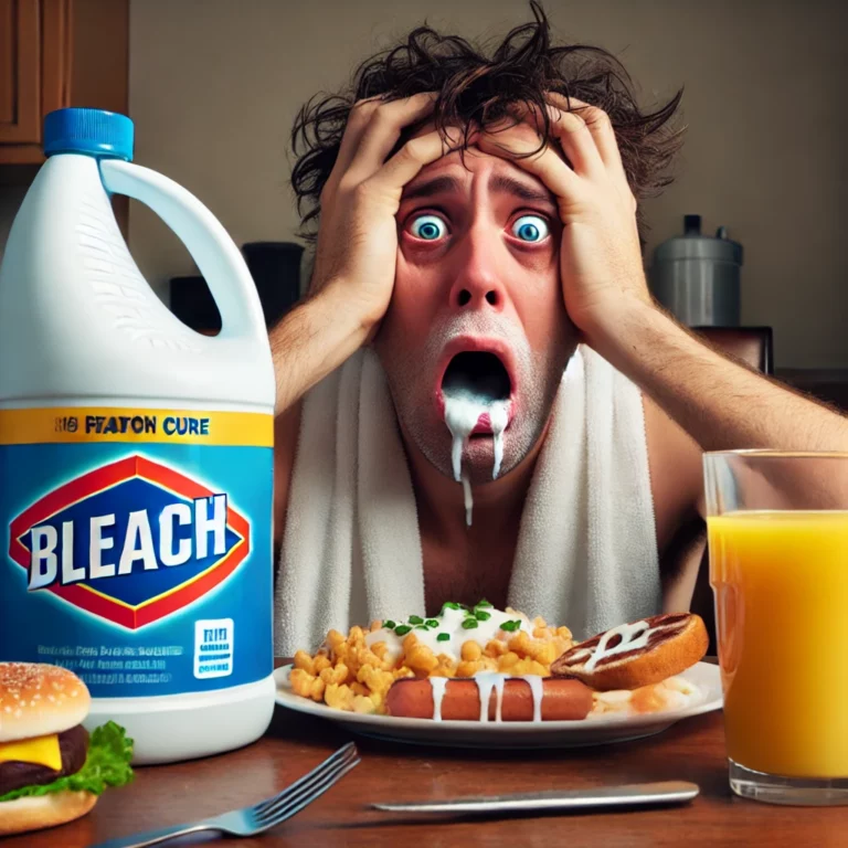 Why Drinking Bleach is a Terrible Hangover Cure