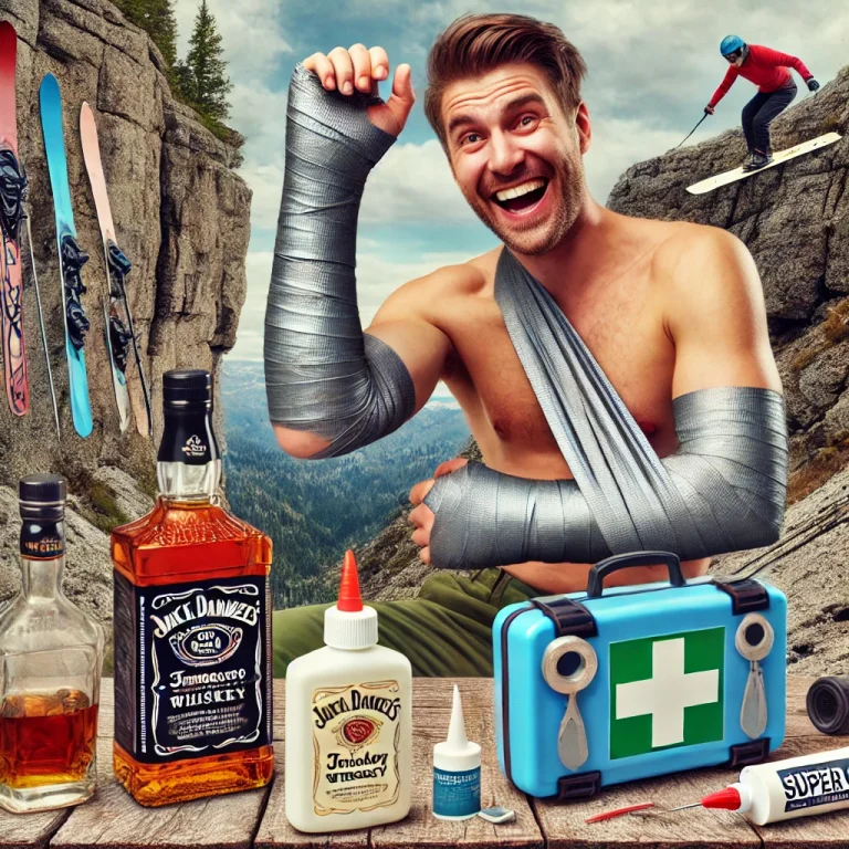 Surviving Extreme Sports Injuries: Duck Tape, Whiskey, and a Can-Do Attitude