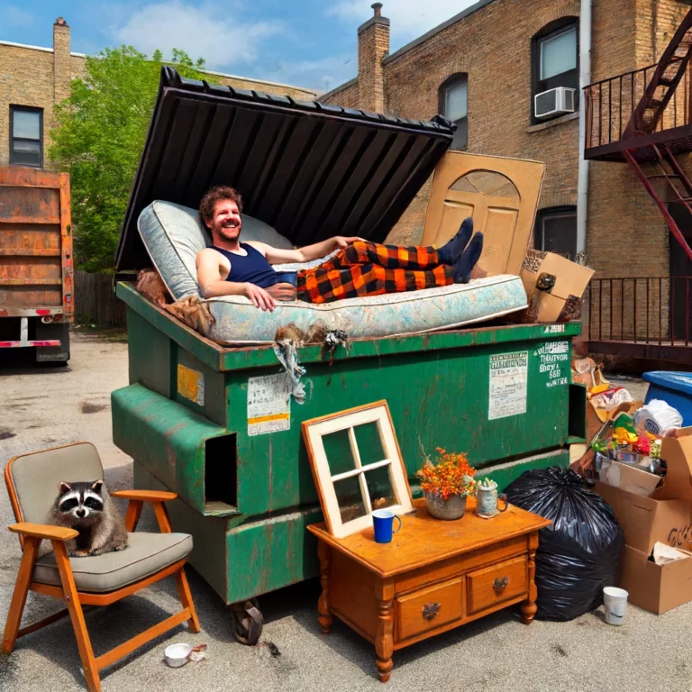Living in a Dumpster: Pros and Cons