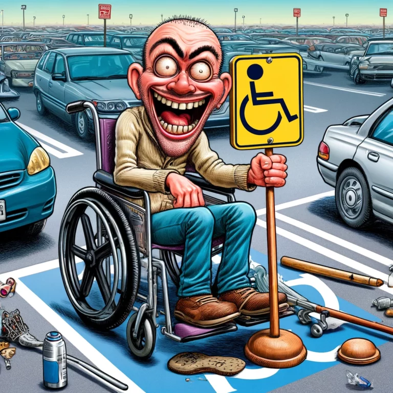 Faking a Disability for Better Parking and Sympathy