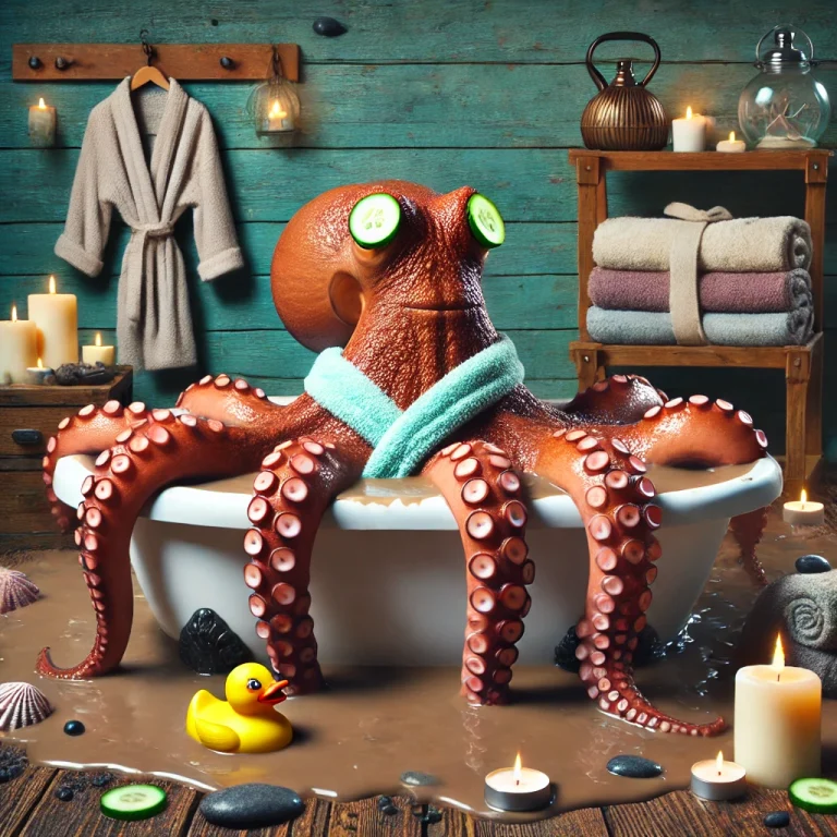 How many calories are in a Giant Pacific Octopus?
