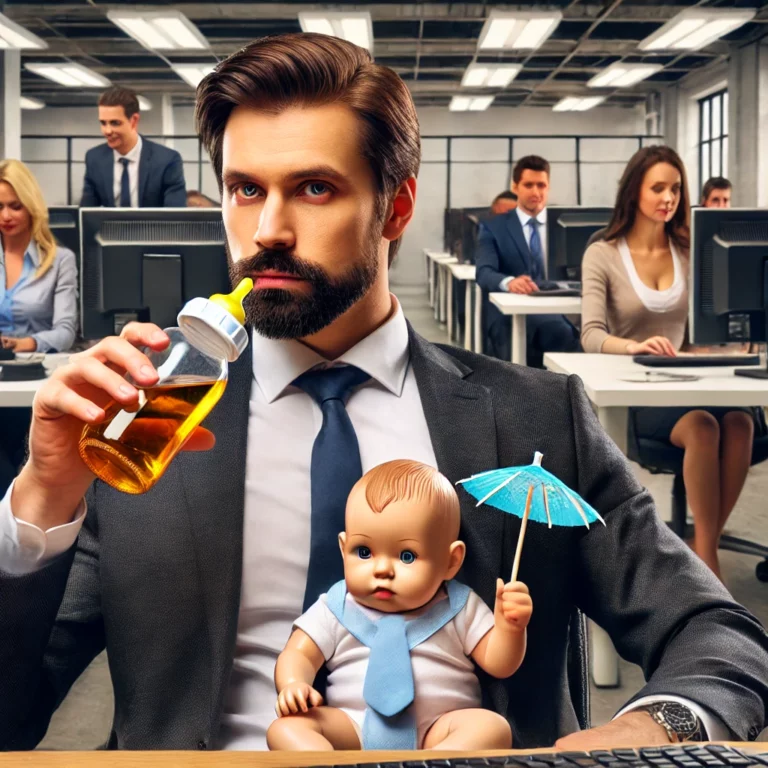 Smuggling Booze into Work in a Baby Bottle: Why Not?