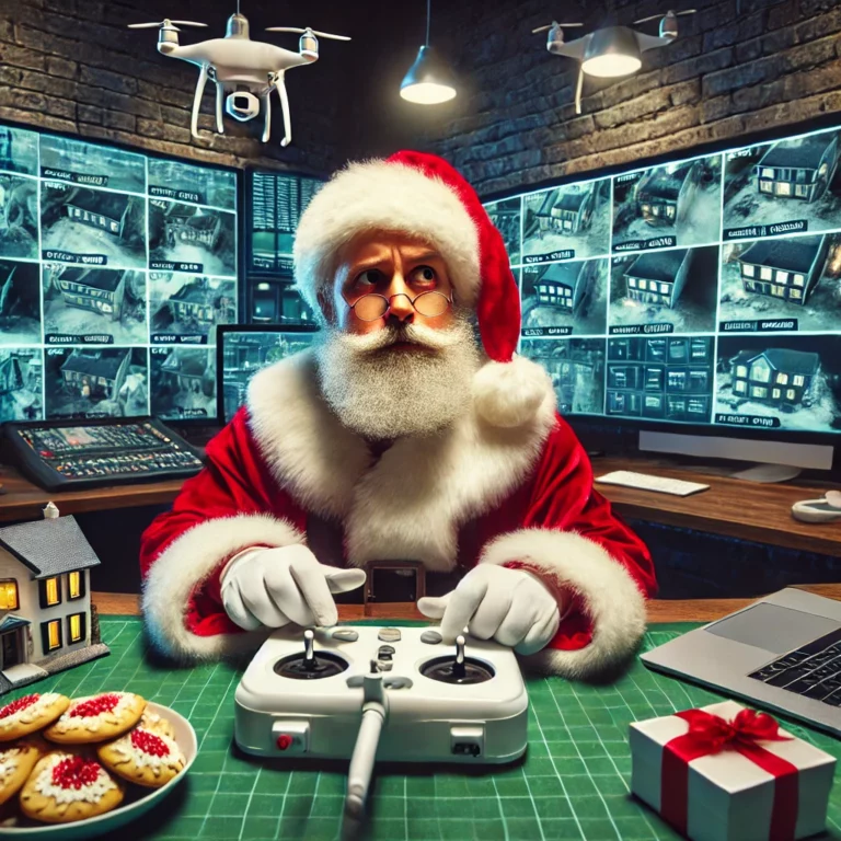 The Truth About Santa Claus: He’s Watching You