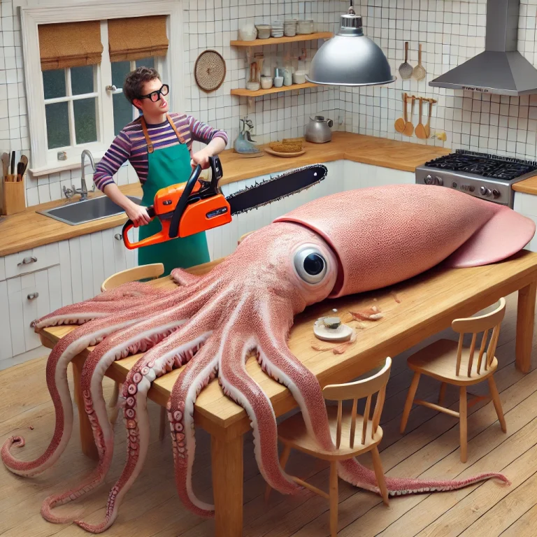 How Many Calories Are in a Colossal Squid?