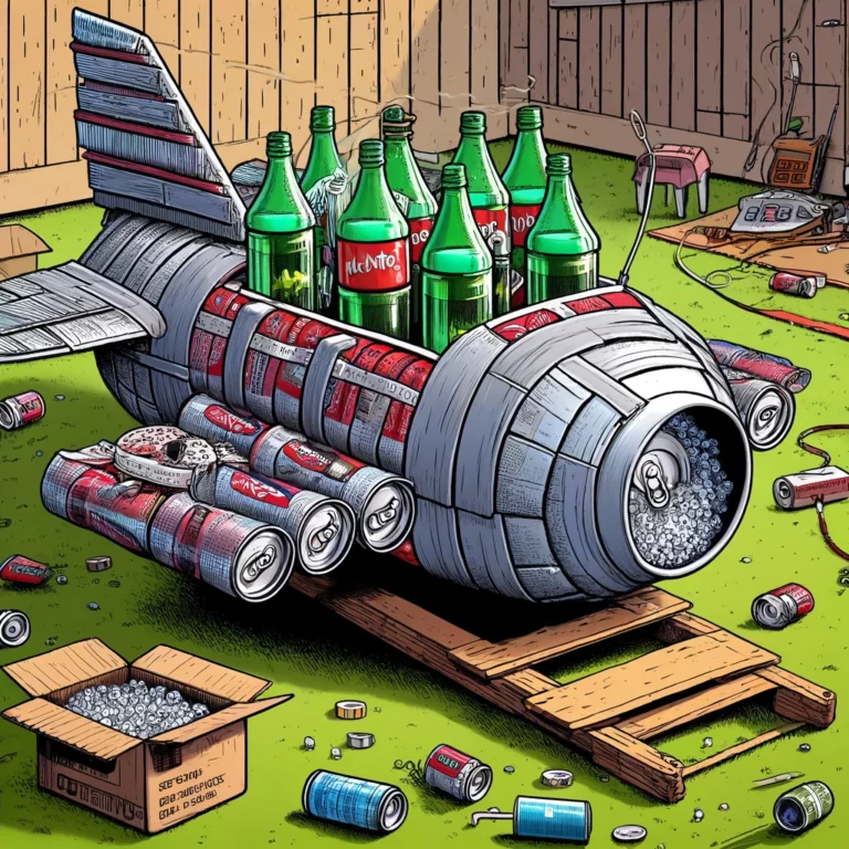 How to Build a Spaceship from Household Recycling