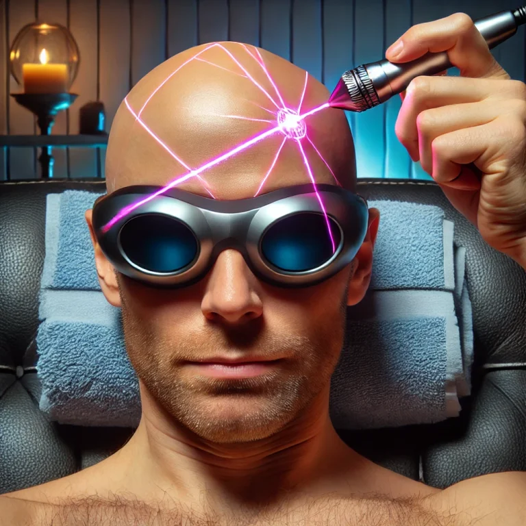 Laser Therapy for Hair Loss in Young Men: Light Your Scalp Up