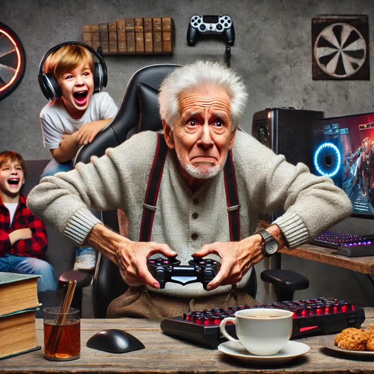 Becoming a Gamer in Your 60s to Make Your Grandkids Pity You Even More