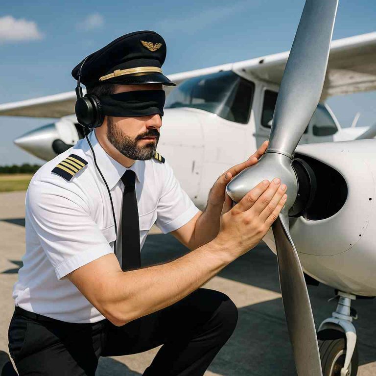 Flight Training Tips for Blind People