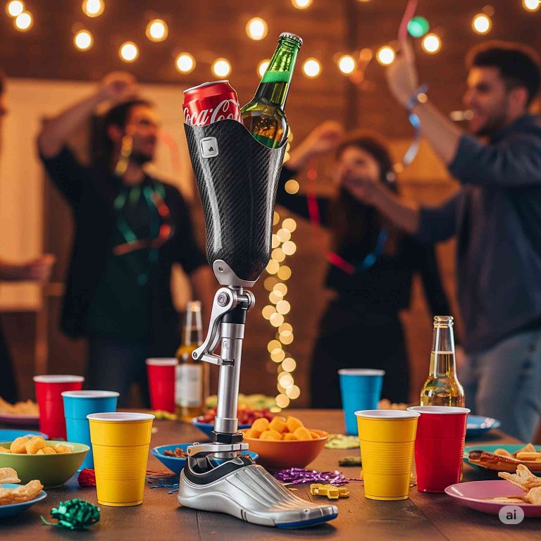 7 Ways to Make Your Prosthetic Leg a Party Trick
