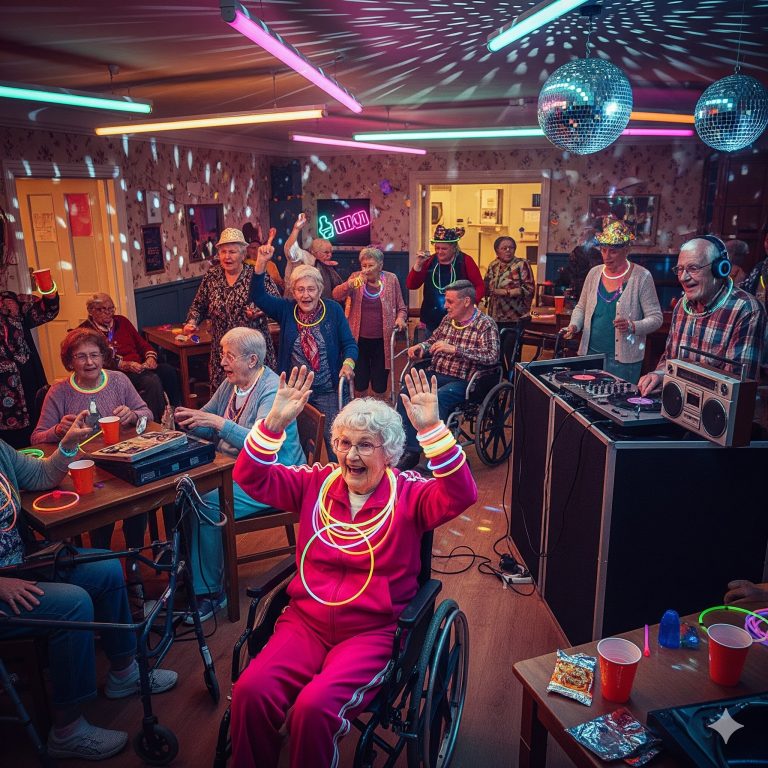 Why You Should Host a Rave at Your Grandma’s Nursing Home