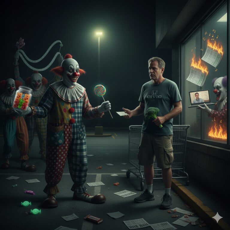 Why You Should Never Accept Candy From a Clown After Dark