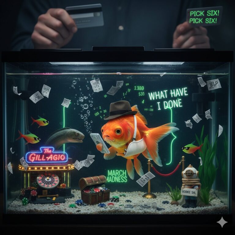 9 Signs Your Pet Goldfish Has a Sports Betting Problem