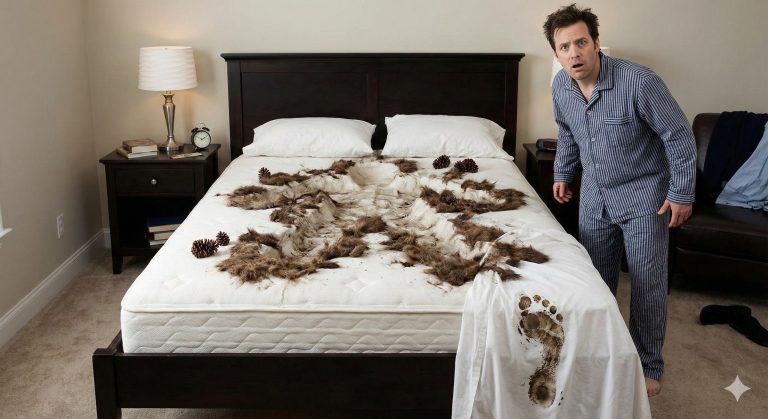 11 Signs Bigfoot Slept in Your Bed