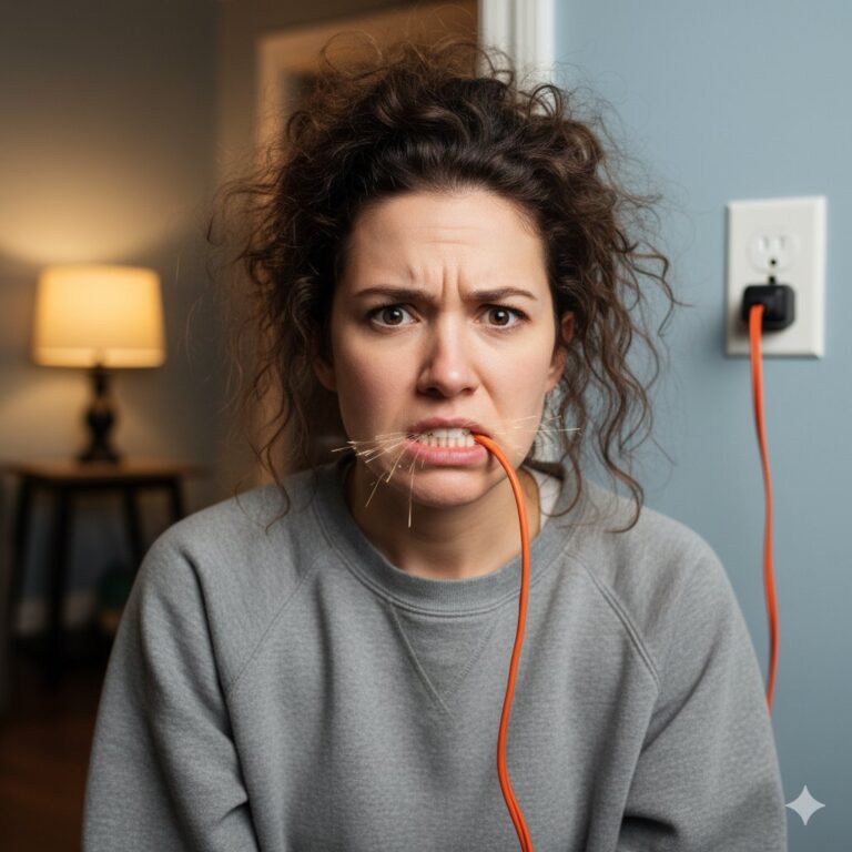 101 Reasons You Shouldn’t Chew Plugged-In Extension Cords
