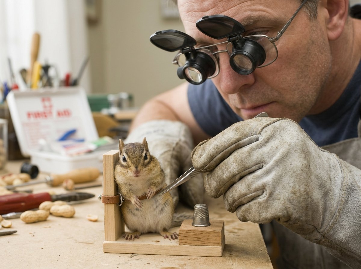 How to Milk a Chipmunk for Beginners