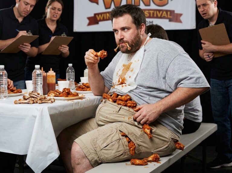 9 Ways People Cheat at Chicken Wing Eating Contests