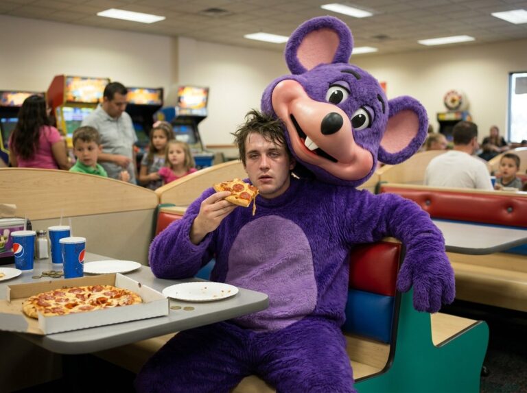 Questions You Should Never Ask a Chuck E. Cheese Employee