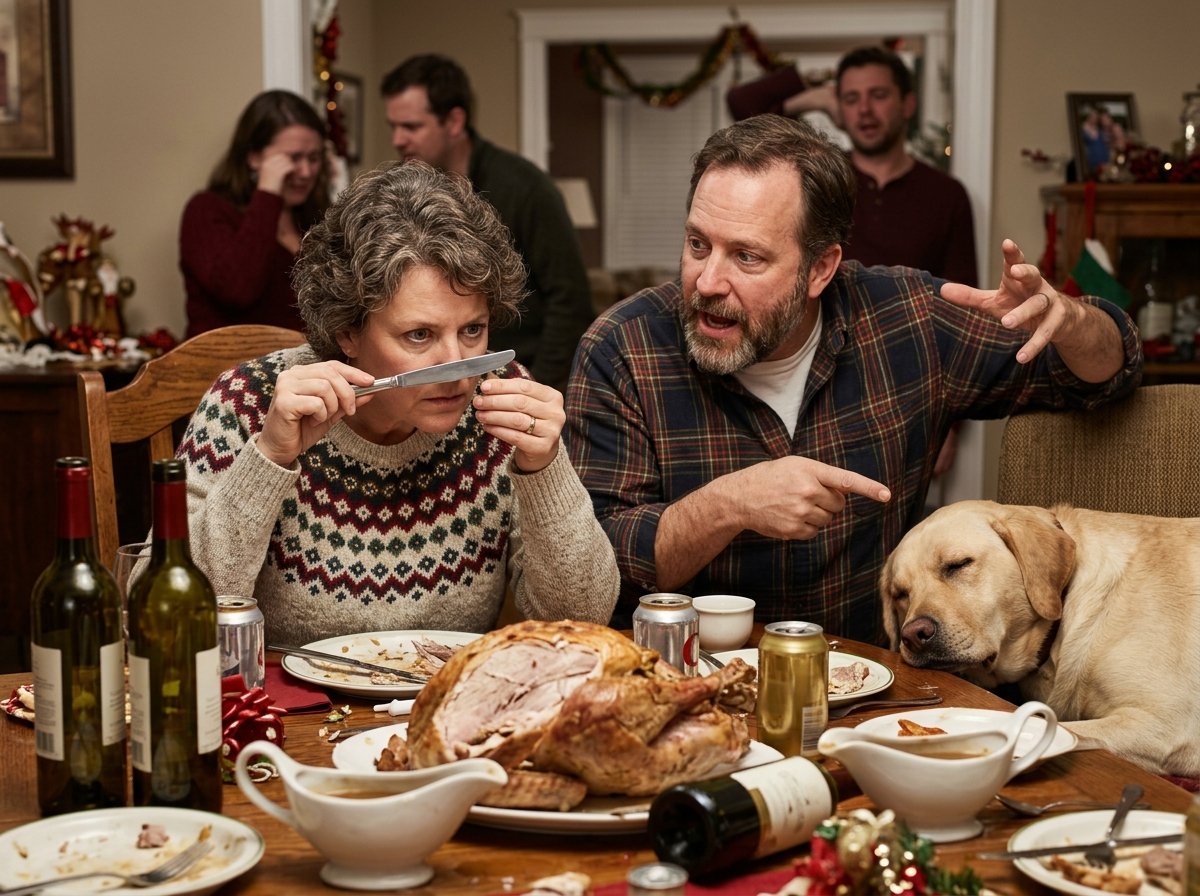 How to Survive Thanksgiving When Everyone Is Drunk and Fighting