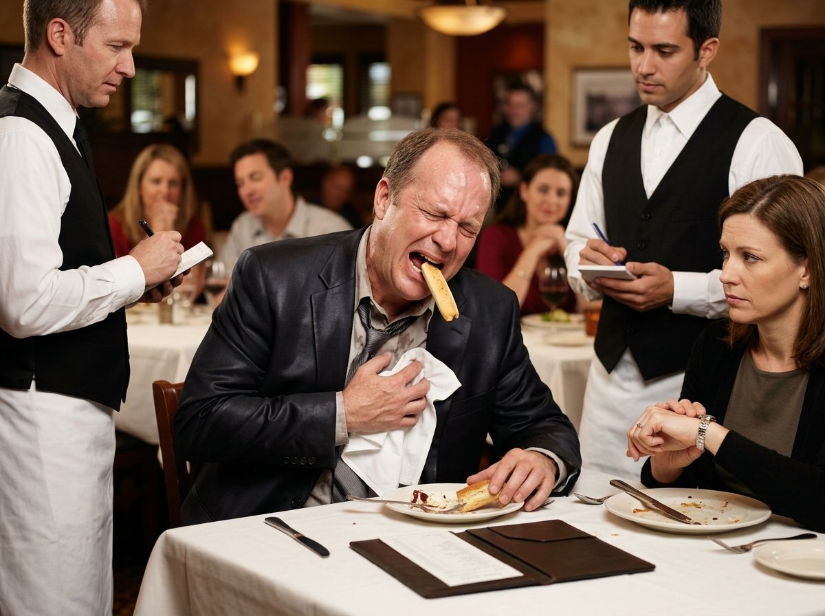 Faking a Massive Heart Attack to Skip a Huge Dinner Bill