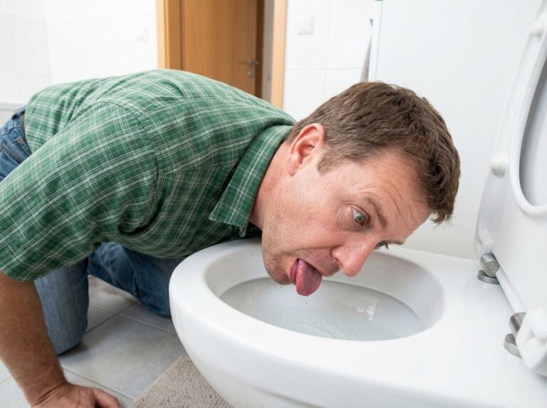 Learn to Drink Out of the Toilet Bowl Just Like Your Dog