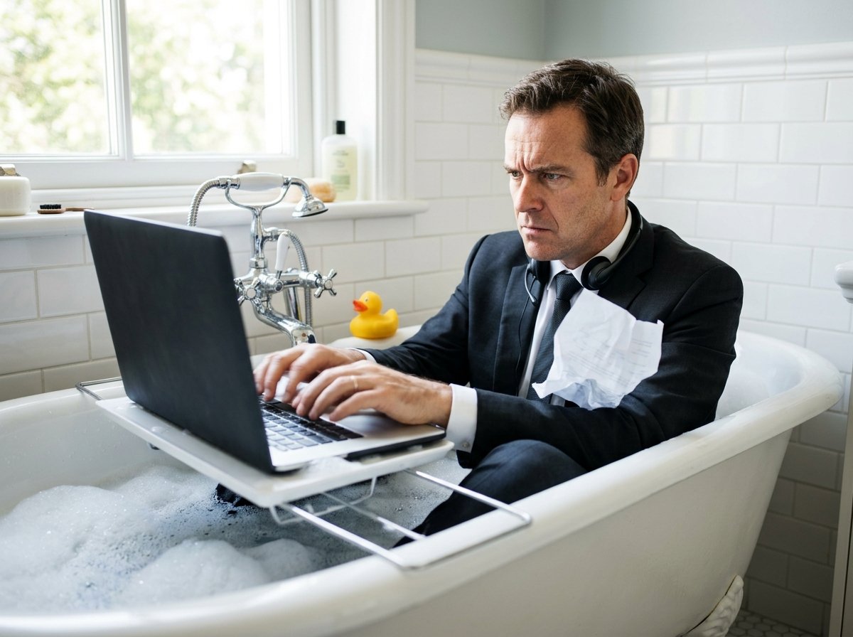 How to Look Extremely Busy While Doing Absolutely Nothing at Work