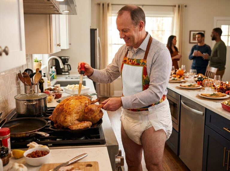 The Complete Guide to Hosting Thanksgiving While Wearing Adult Diapers