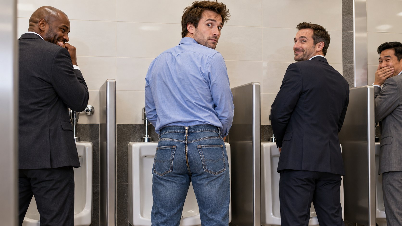 The Worst Times to Realize Your Pants Have Been on Backward Since Breakfast