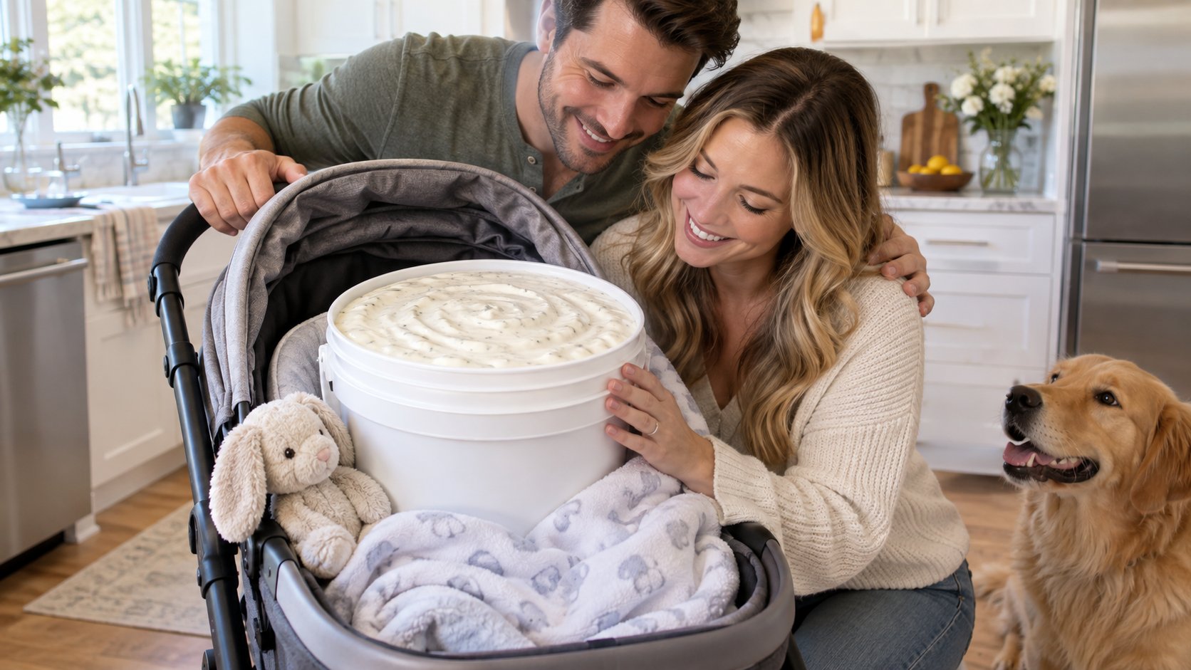 How Many Calories Are in a Five Gallon Bucket of Ranch Dressing?