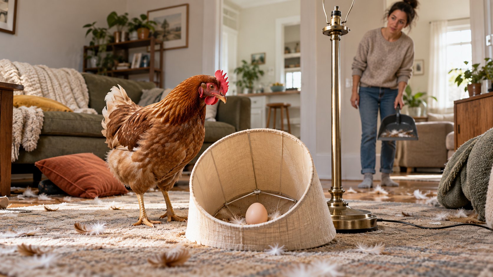 How to Get Your Security Deposit Back After Hosting a Live Chicken Rodeo