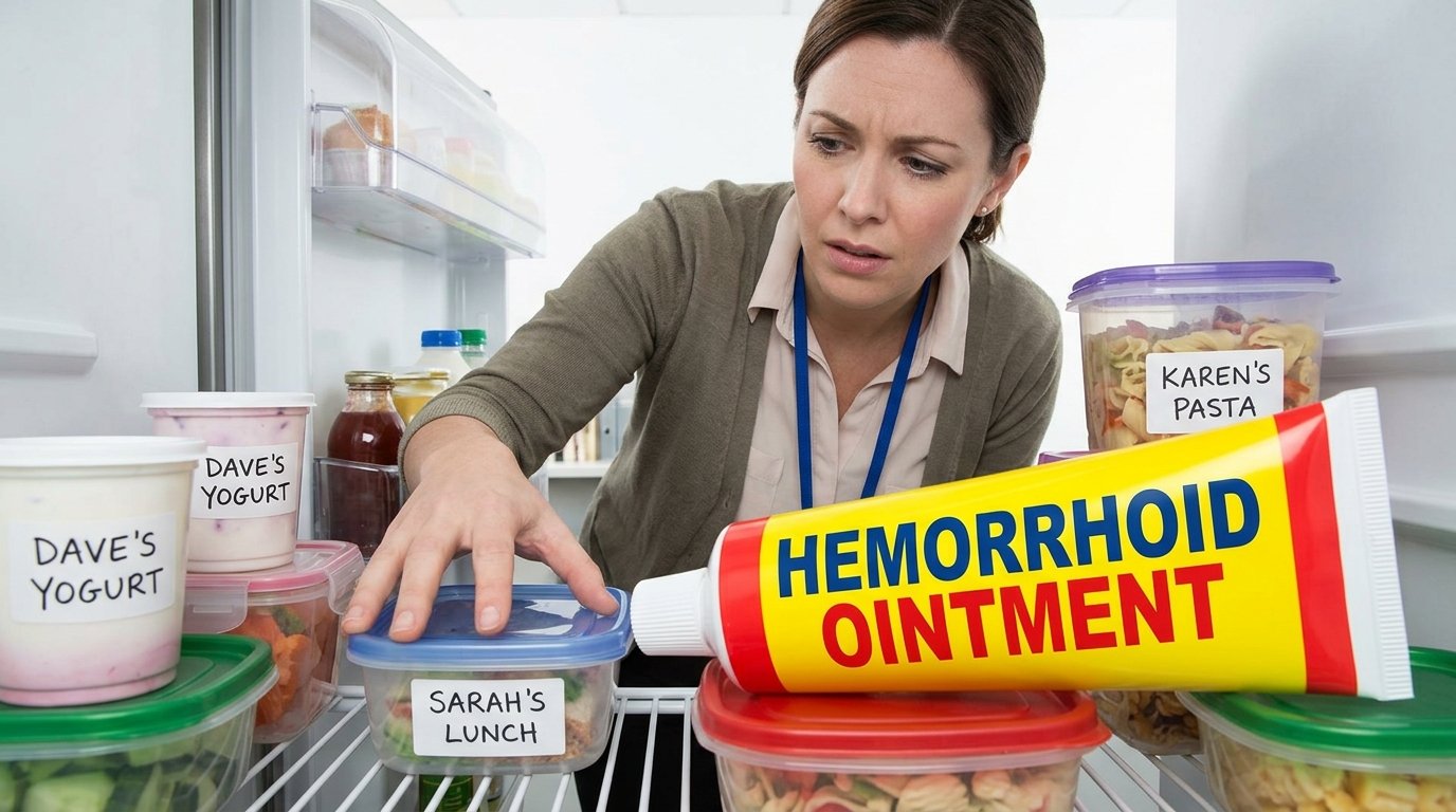 The Best Places to Hide Your Hemorrhoid Cream at Work