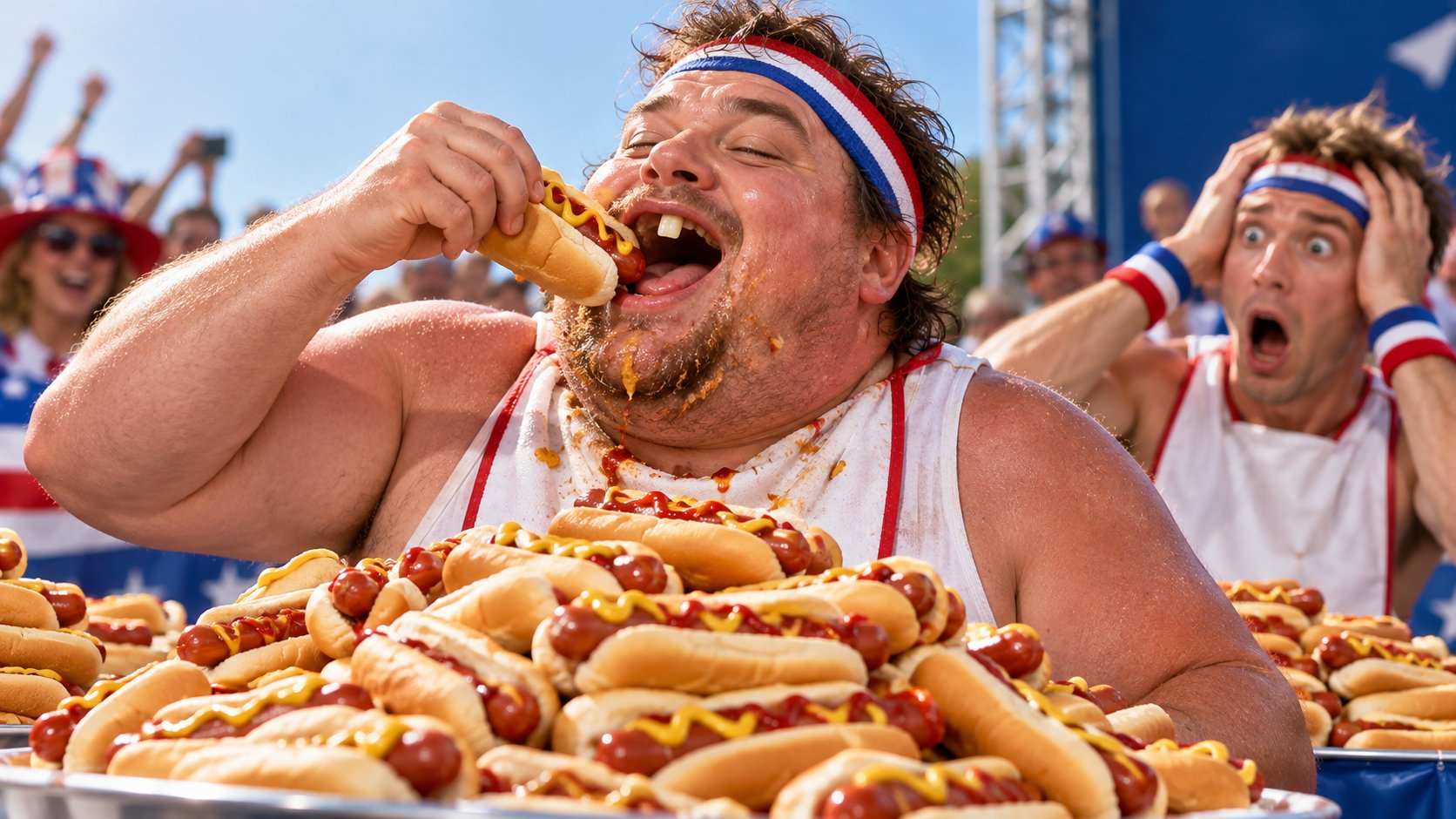 Competitive Eating Tips for People With Only One Tooth