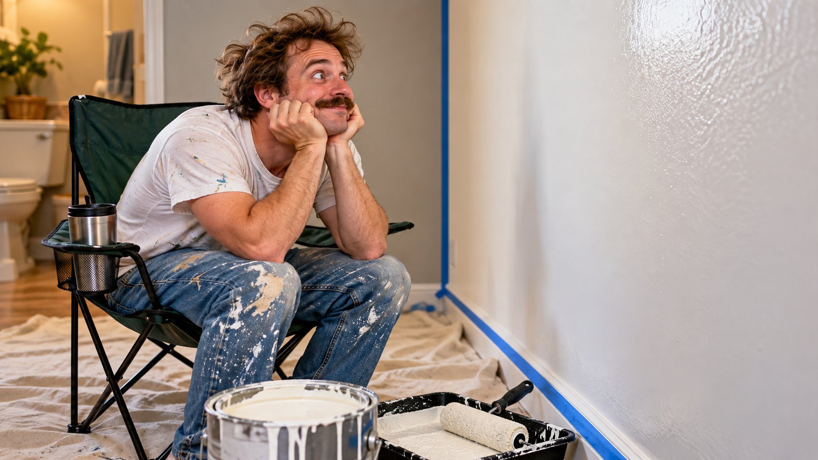 15 Clear Signs You’re Addicted to Watching Paint Dry