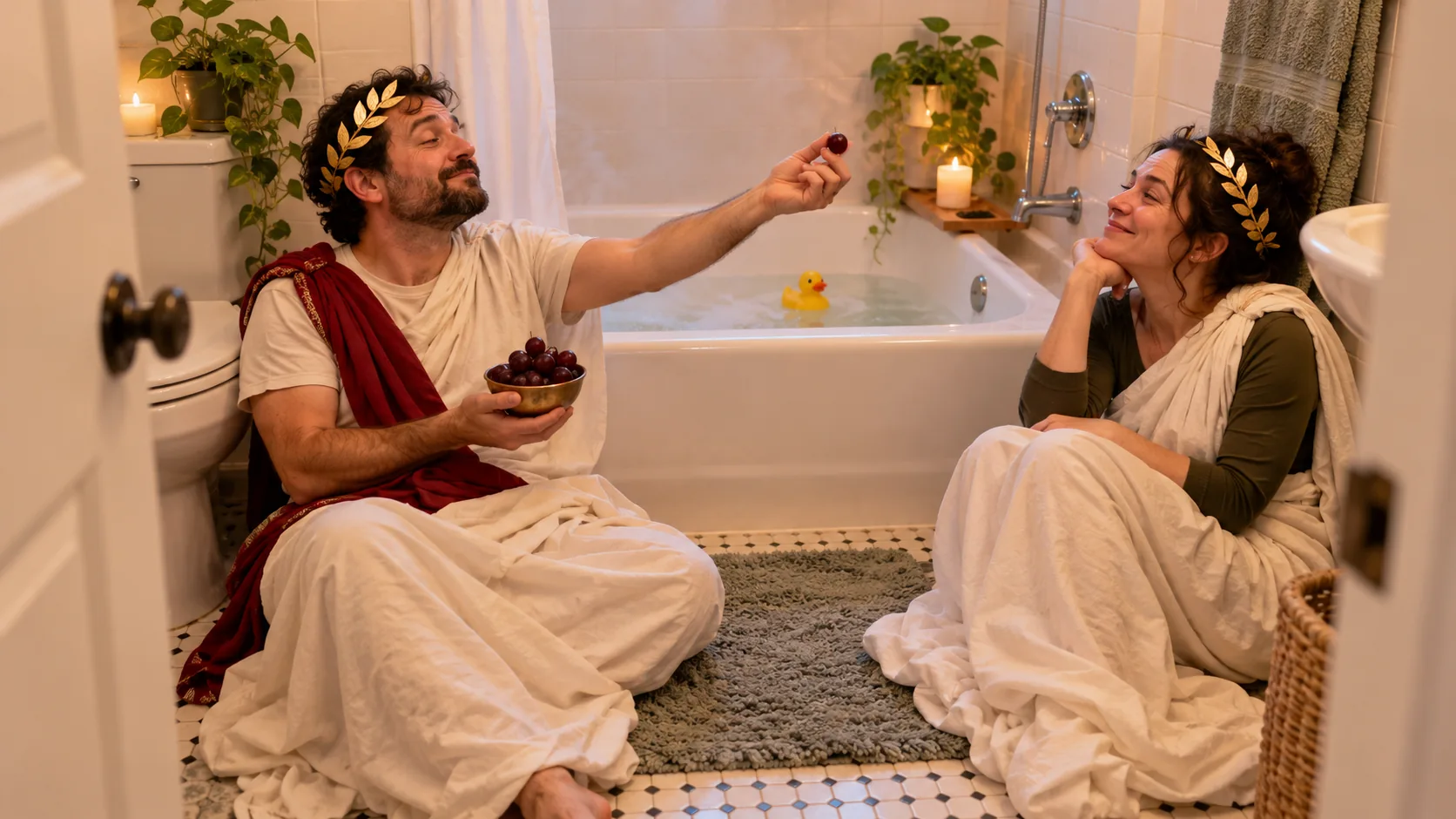 13 Romantic Getaways You Can Take Without Ever Leaving Your Bathroom